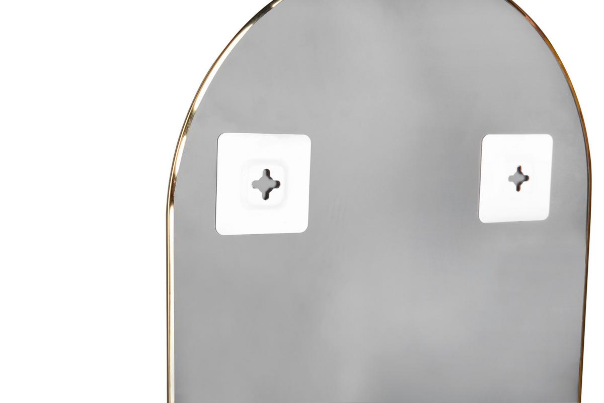 LUSTRO ŚCIENNE JOSEPHINE 81630179 - kolor złoty, Trend, metal/szkło (30/70/1cm)