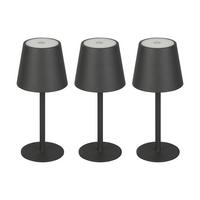 LAMPA STOŁOWA Z AKUMULATOREM JUBIDUBILÄUM - czarny, Basics, tworzywo sztuczne/metal (8,6/20,3cm) - Novel