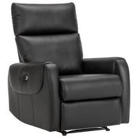 Relaxsessel Ancona 2 in Schwarz - Schwarz, MODERN, Holz/Kunststoff (78/100/93cm) - Mömax