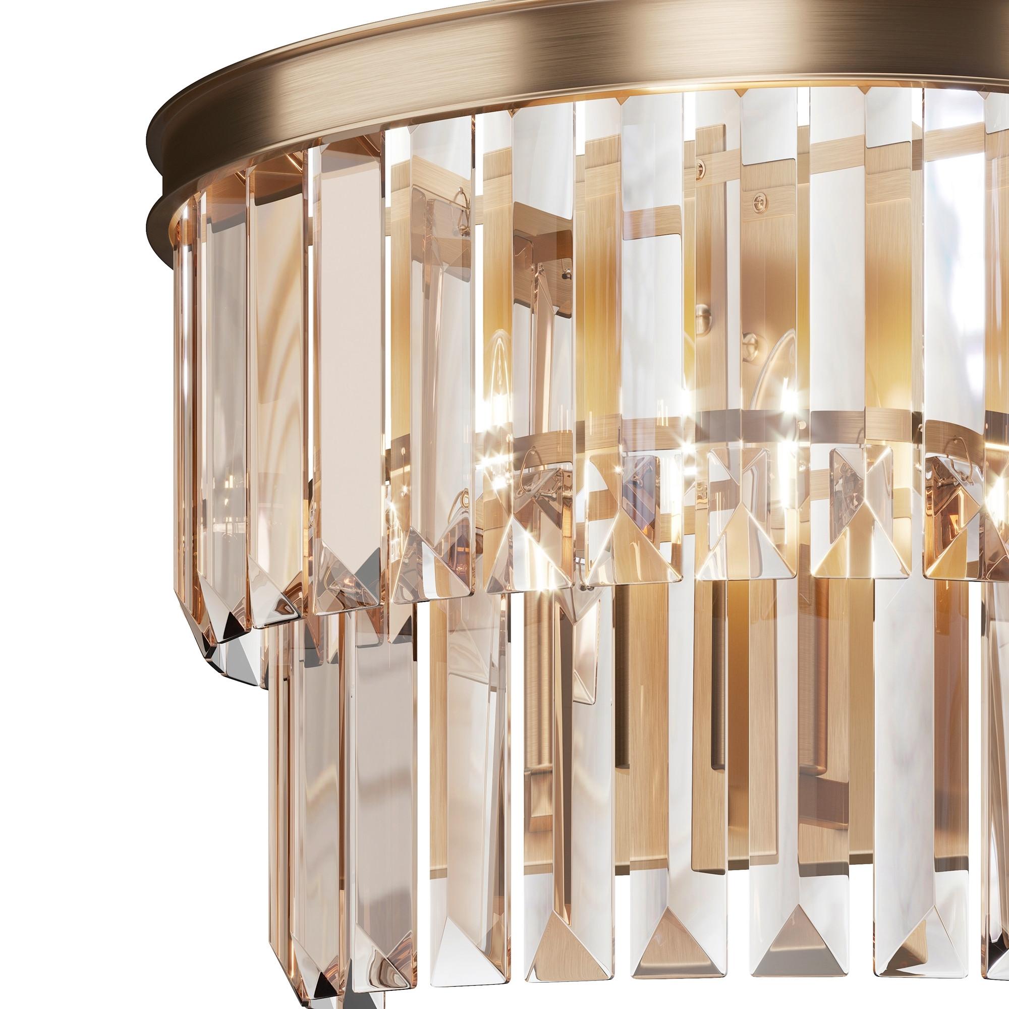 Wandleuchte Revero Goldfarben max. 40 Watt - Goldfarben, Trend, Glas/Metall (16.5/33/24,5cm) - MAYTONI