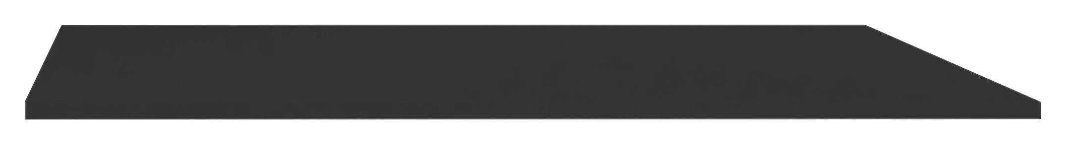 Blat superior UNIT-ELEMENTS - gri închis, Modern, material pe bază de lemn (91,2/42/1,6cm) - Ondega