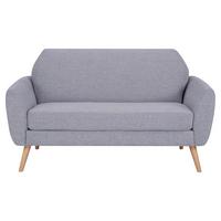 Dvosjed Brooke - siva/prirodne boje, Moderno, drvo/tekstil (150/80/78cm) - Ondega