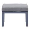Loungegarnitur "Pergola", 5-teilig, Outdoorstoff - Dunkelgrau, MODERN, Textil/Metall (175/261cm) - Bessagi Garden