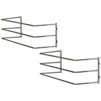 Küchenutensilienhalter 618945 Backblechhalter-Set - Chromfarben, MODERN, Metall (36/14/12,5cm) - Vogt
