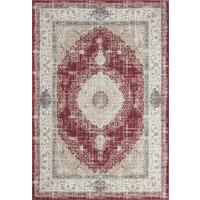 Flachwebteppich Olivia 3 in Rot ca. 160x230cm - Rot, KONVENTIONELL, Textil (160/230cm) - Mömax