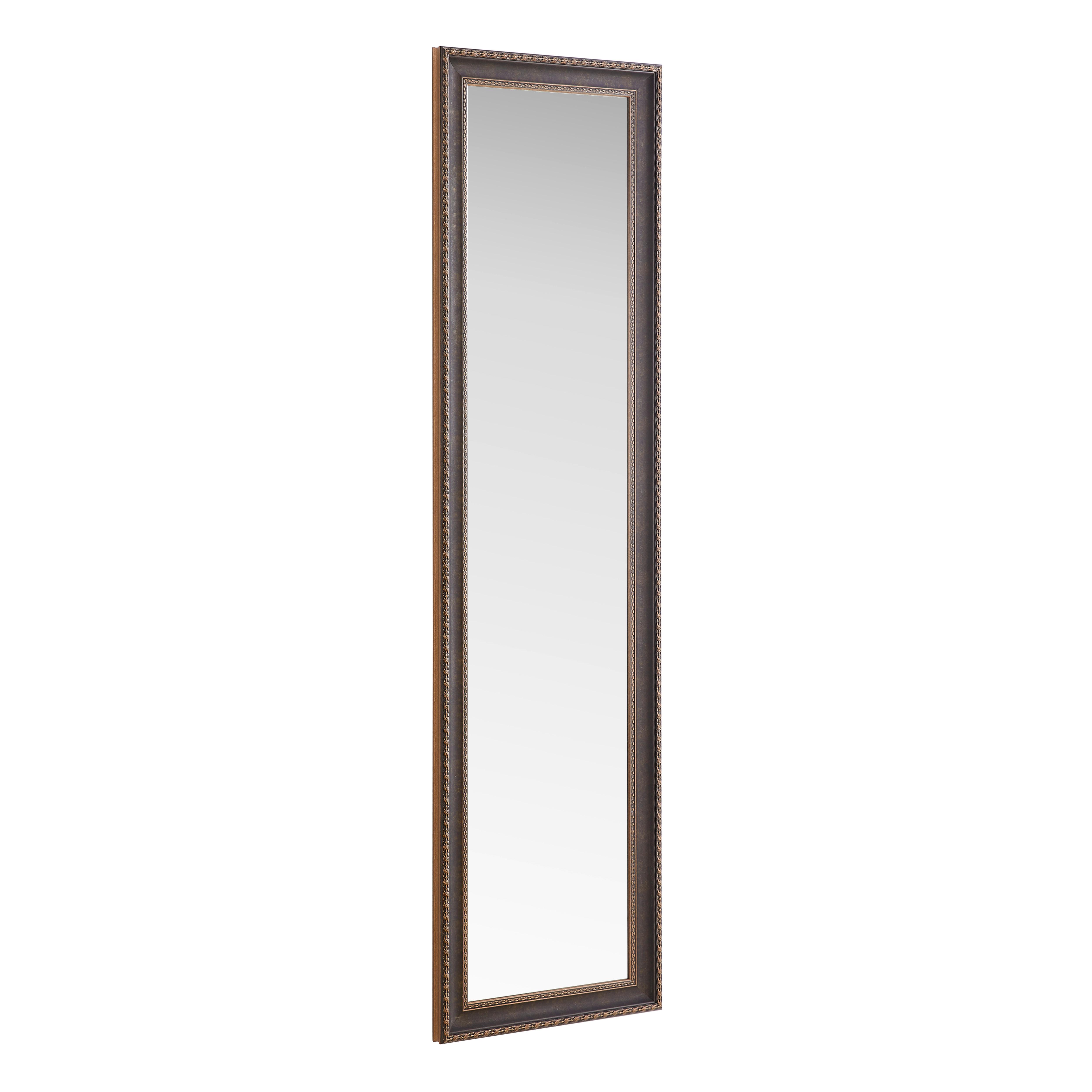 Wandspiegel Karma in Dunkelbraun - Dunkelbraun, LIFESTYLE, Glas/Kunststoff (42/162cm) - Mömax