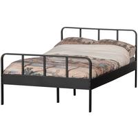 Metallbett Mees Schwarz ca. 120x200 cm - Schwarz, Basics, Metall (120/200cm) - MID.YOU