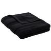 Handtuch Chris in Schwarz ca. 50x100cm - Schwarz, Textil (50/100cm) - Premium Living