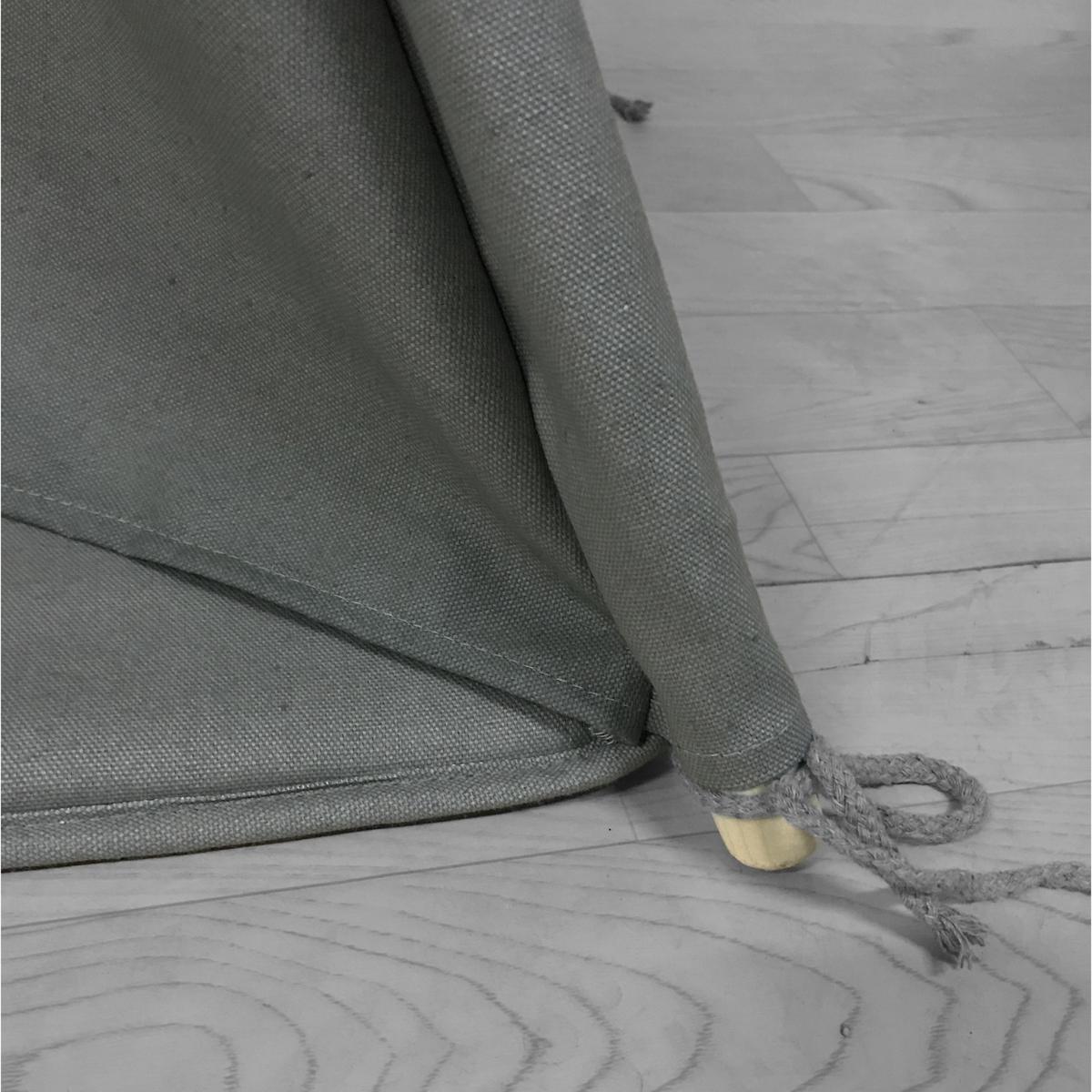 Spielzelt Alba in Grau - Grau, LIFESTYLE, Textil (120/159,/120cm) - Ambia Garden