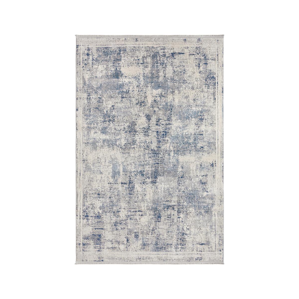 Tkana Preproga Isvind - svetlo modra/krem barve, Konvencionalno, tekstil (160/230cm) - Mömax