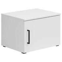 Nastavek Za Omaro Multistauraum - črna/bela, Moderno, umetna masa/leseni material (50/35/40cm) - Premium Living