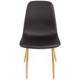 Stol Svenja Ii - črna/hrast, Moderno, kovina/tekstil (45,5/86,5/53cm) - Mömax modern living Stol Svenja Ii - črna/hrast, Moderno, kovina/tekstil (45,5/86,5/53cm) - Mömax modern living