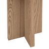 TABLE D'APPOINT MATERA -TREND- -BASED- - couleur naturelle, MODERN, matériau en bois/pierre (34/54cm) - Based