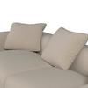 SOFFA TALIA - beige/Khaki, Modern, trä/textil (237/60,5/98cm) - Bessagi Home