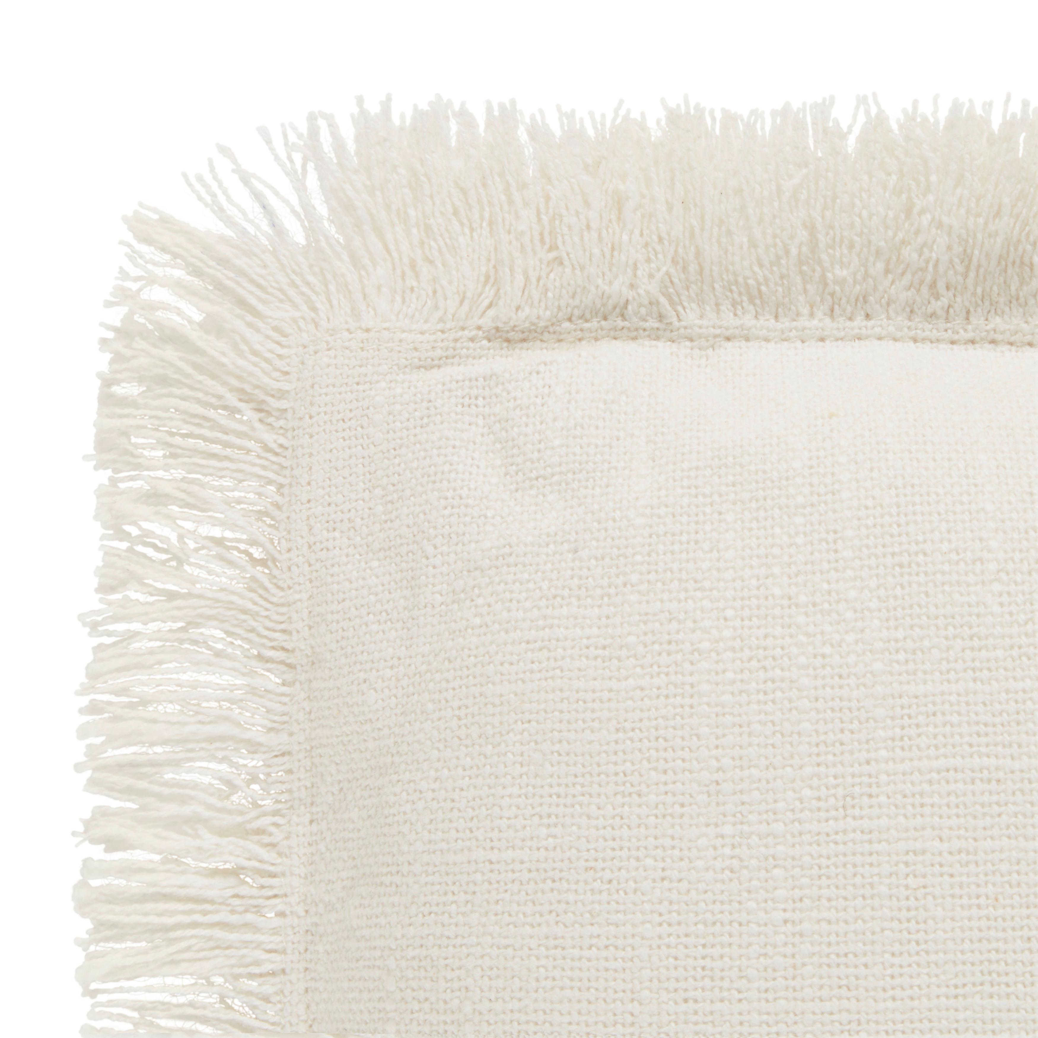 Zierkissen Lenea Offwhite ca. 45x45cm - Textil (45/45/4cm) - Mömax