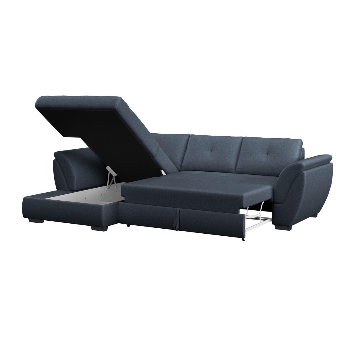 Coltar Berisso - albastru închis, Design, textil (187/278cm) - Mömax