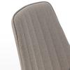Tischgruppe Eolona Creme 5-tlg. - eukalyptusträ färg/svart, Modern, metall/trämaterial (120/76/120cm) - Bessagi Home