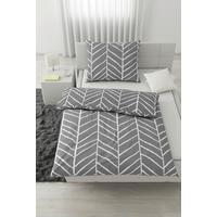 Posteljnina Marble, Siva, 60/80, 140/200 - siva, Konvencionalno, tekstil (140/200cm) - Modern Living