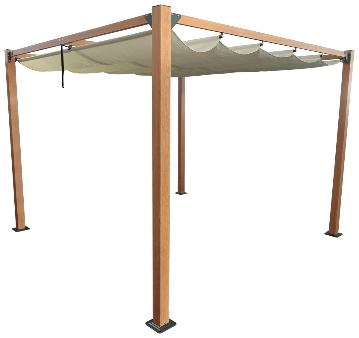 Pavillon Josi Naturfarben - Naturfarben, MODERN, Textil (300/230/300cm)