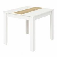 Esstisch Vcm Esstisch "disalo" 80x80 - Honigeiche/Weiss, Modern, Holzwerkstoff (80/80/75cm) - MID.YOU