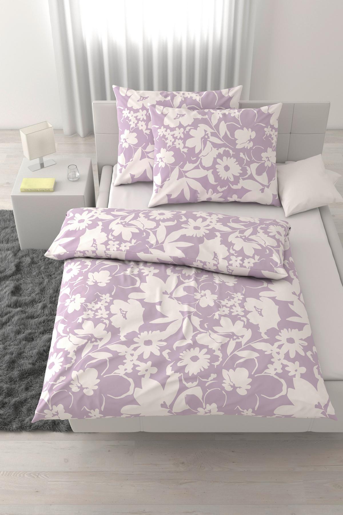 Posteljnina Floral Xxl - barve bezga, tekstil (200/200cm) - Mömax
