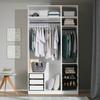 HYLLPLANSSET UNIT -BASED- - vit, Modern, trämaterial (87,9/1,8/54,4cm) - Based