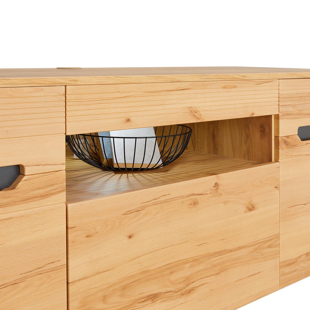 Tv-element Alana, Barva Bukve - Moderno, umetna masa/leseni material (156,6/57,4/50cm) - Mömax