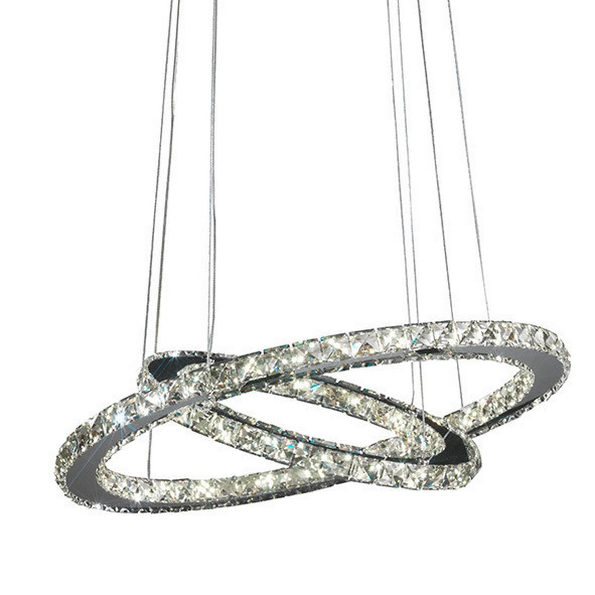 Led Függőlámpa 4809/s - krómszínű, Design, fém (45/120cm)