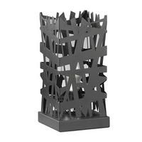 Tischleuchte Foresta Schwarz max. 22 Watt - Brombeere/Schwarz, Design, Metall (14/29cm)