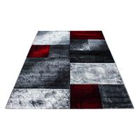 Webteppich Hawaii Rot ca. 80x150cm - Rot, KONVENTIONELL, Textil (80/150cm) - Novel