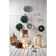 Kranz Liam Hellgrau - Hellgrau, Holz (31cm) - Mömax modern living