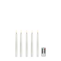 LED-Kerzenset Candle Weiß max. 0,05 Watt - Weiß, Basics, Paraffin (2,2/2,2/20cm) - Markslöjd