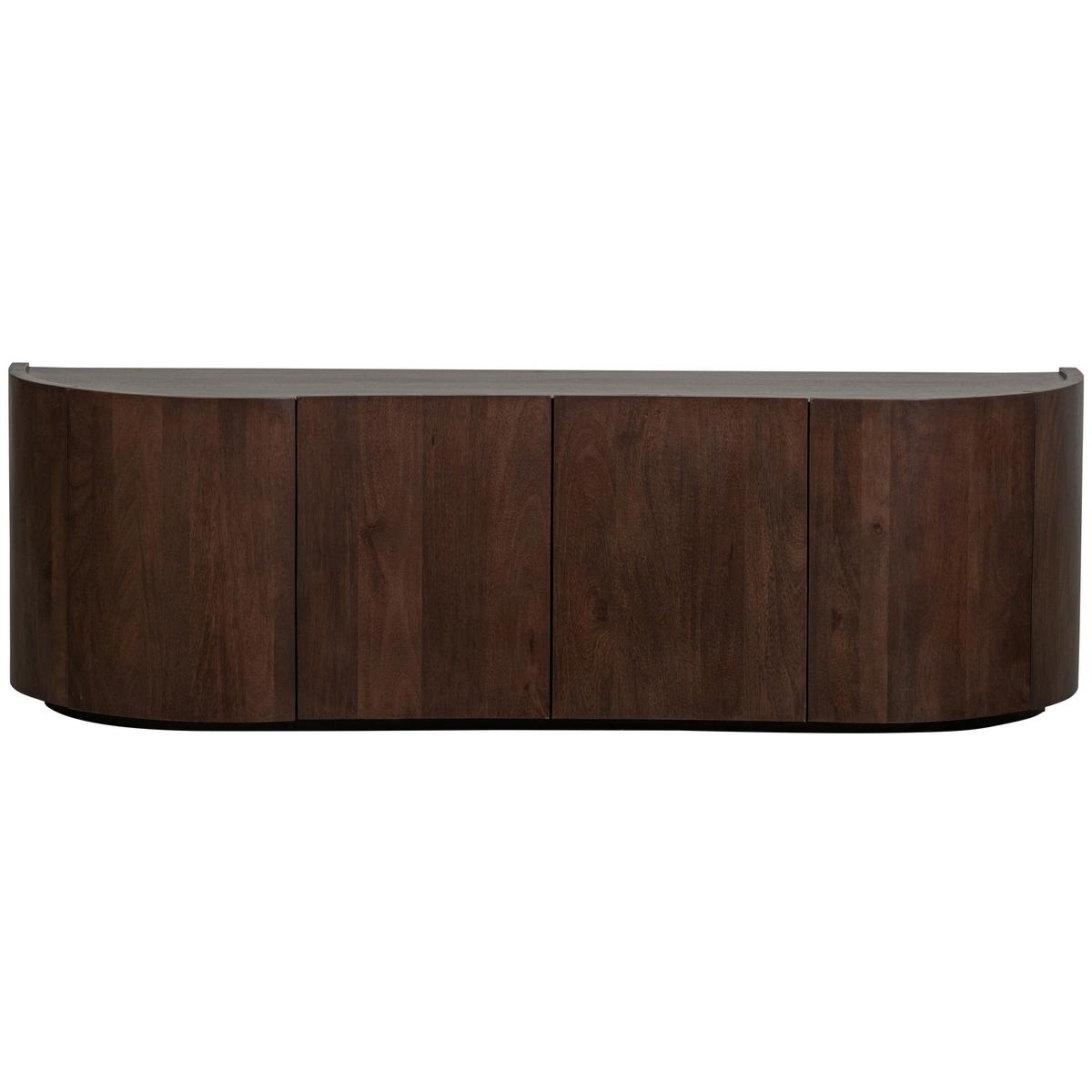 Kommode Sense Walnussfarben B: 160cm - Walnussfarben, Design, Holz (160/50/46cm) - Livetastic