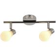 Deckenleuchte Bahar max. 3 Watt - Weiß, ROMANTIK / LANDHAUS, Kunststoff/Metall (29cm) - Modern Living Deckenleuchte Bahar max. 3 Watt - Weiß, ROMANTIK / LANDHAUS, Kunststoff/Metall (29cm) - Modern Living