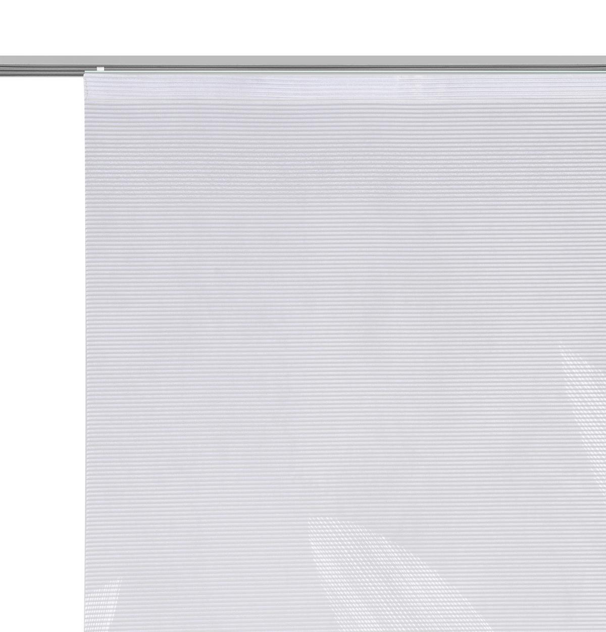 ZASŁONA PANELOWA ABIGAIL - szary, Natur, tkanina (60/245cm) - Novel