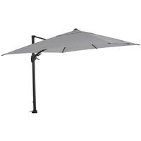 AMPELSCHIRM S08121 - Anthrazit/Hellgrau, MODERN, Textil/Metall (300/300cm) - Siena Garden