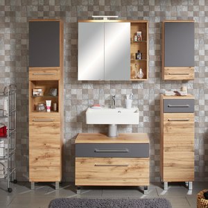 Waschbeckenunterschrank Eiche Online Shoppen