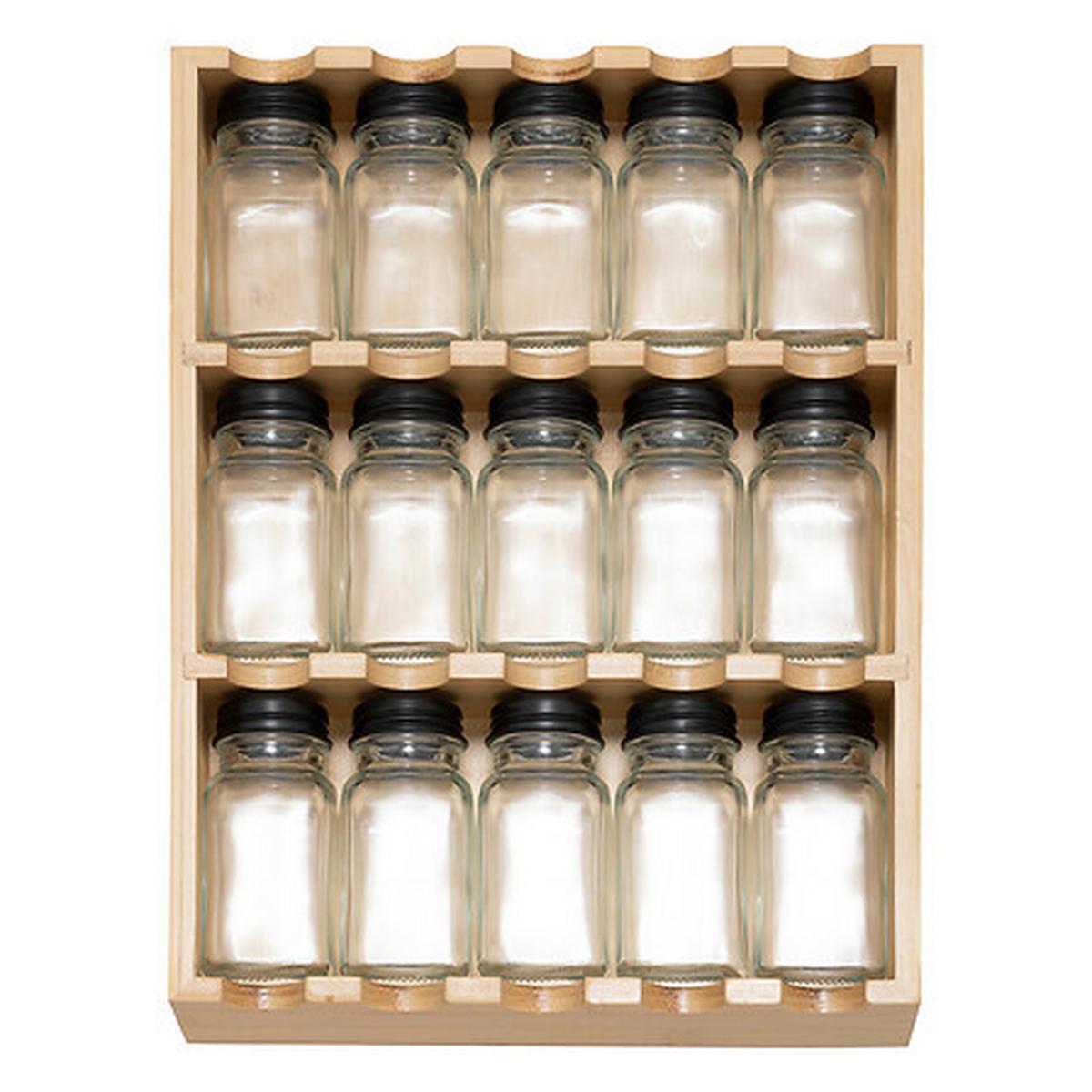 Set borcane pentru condimente Tiroir - Basics (22,6/6,1/31,3cm)