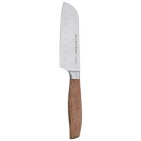 NÓŻ SANTOKU ECHTWERK CLASSIC EDITION - brązowy, Modern, metal/drewno (28,9cm) - Echtwerk