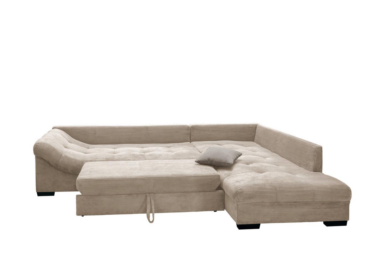 Colțar ALVITO - maro/bej, Design, textil (298/202cm) - MID.YOU