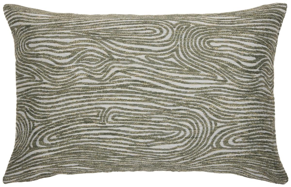 Kissenhülle Weave Grün ca. 40x60cm - Grün, Textil (40/60cm)