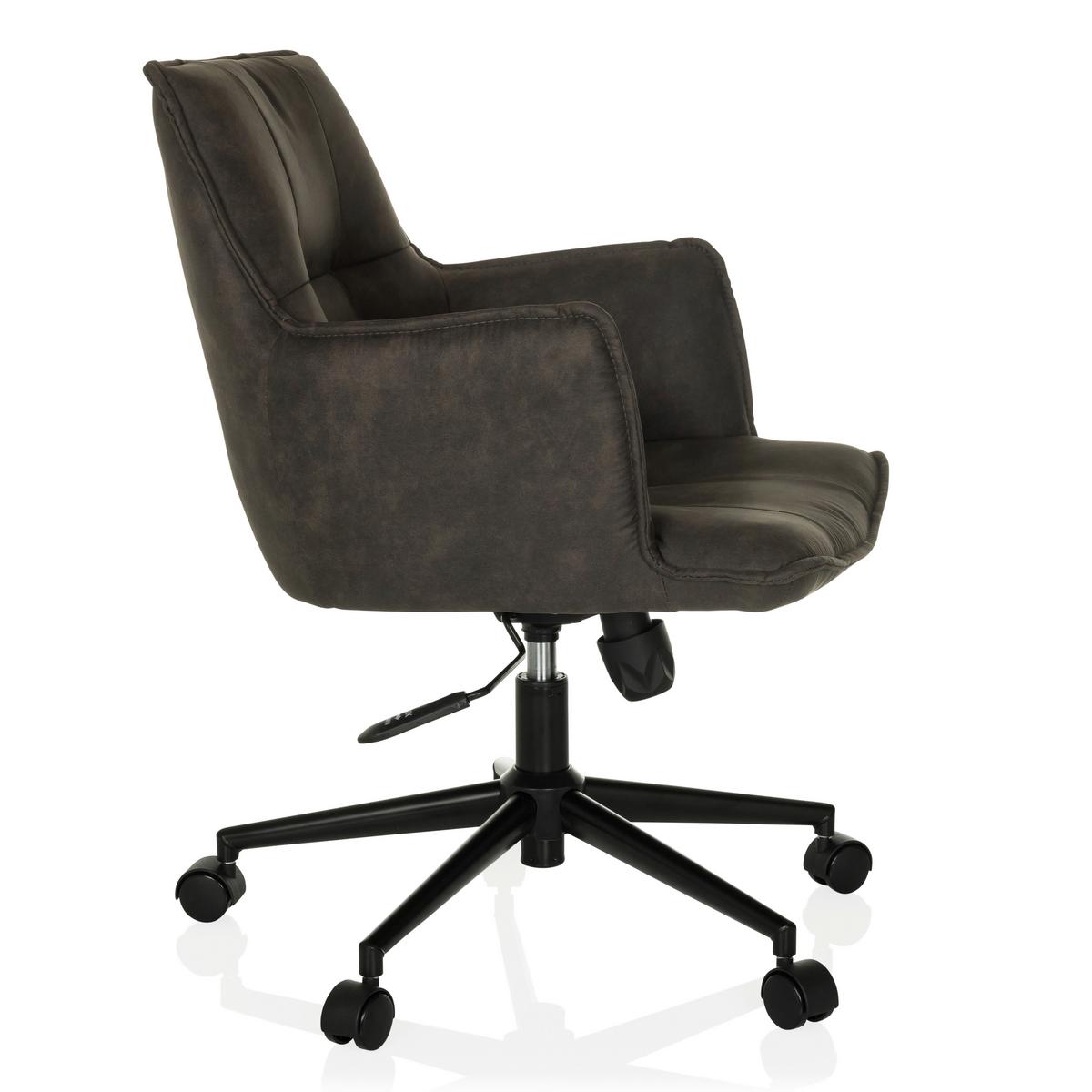 Vrtljivi Stol Solao Life, Temno Zelena - temno siva/črna, Moderno, kovina/umetna masa (54/85/70cm) - MID.YOU
