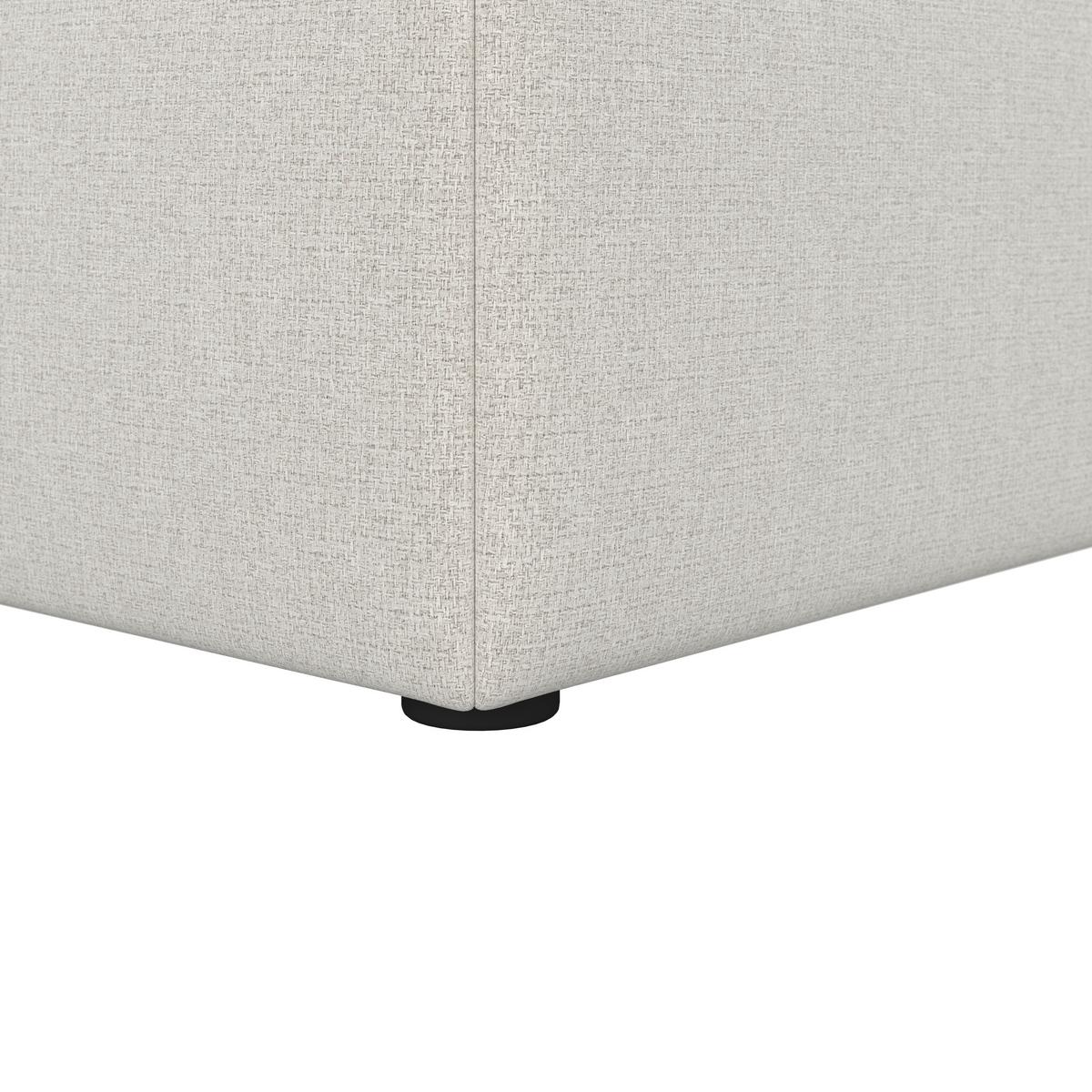 Boxbett Marco ca. 160x200 cm Creme - Creme/Schwarz, MODERN, Holz/Kunststoff (160/200cm) - Bessagi Home