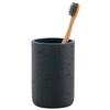 TANDBORSTGLAS LOKI - svart, Modern, plast (7,6/11,5cm) - Mömax