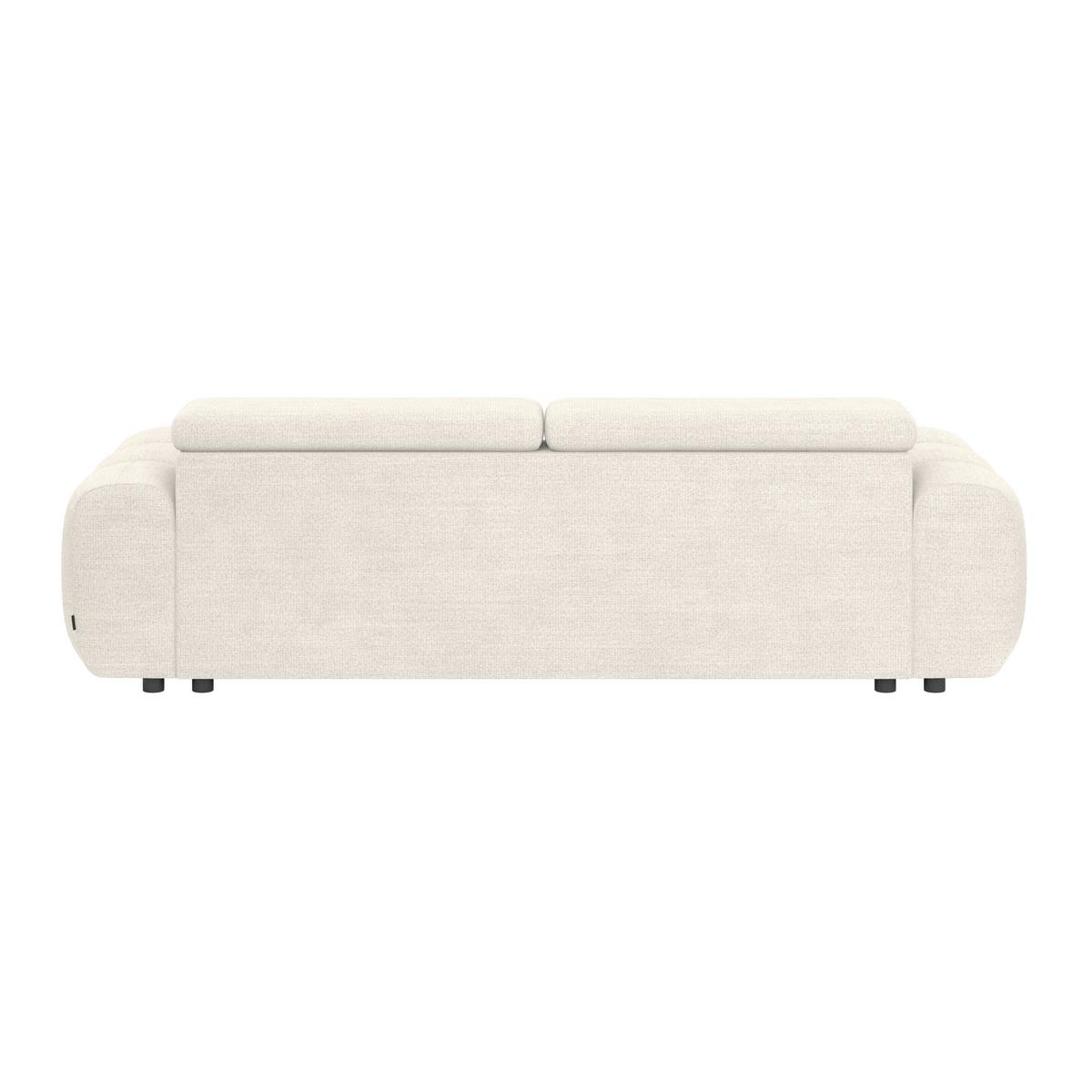 Velika Sofa Bull - crna/sivo-bež, Design, tekstil/plastika (248/77-97/108cm) - Luca Bessoni