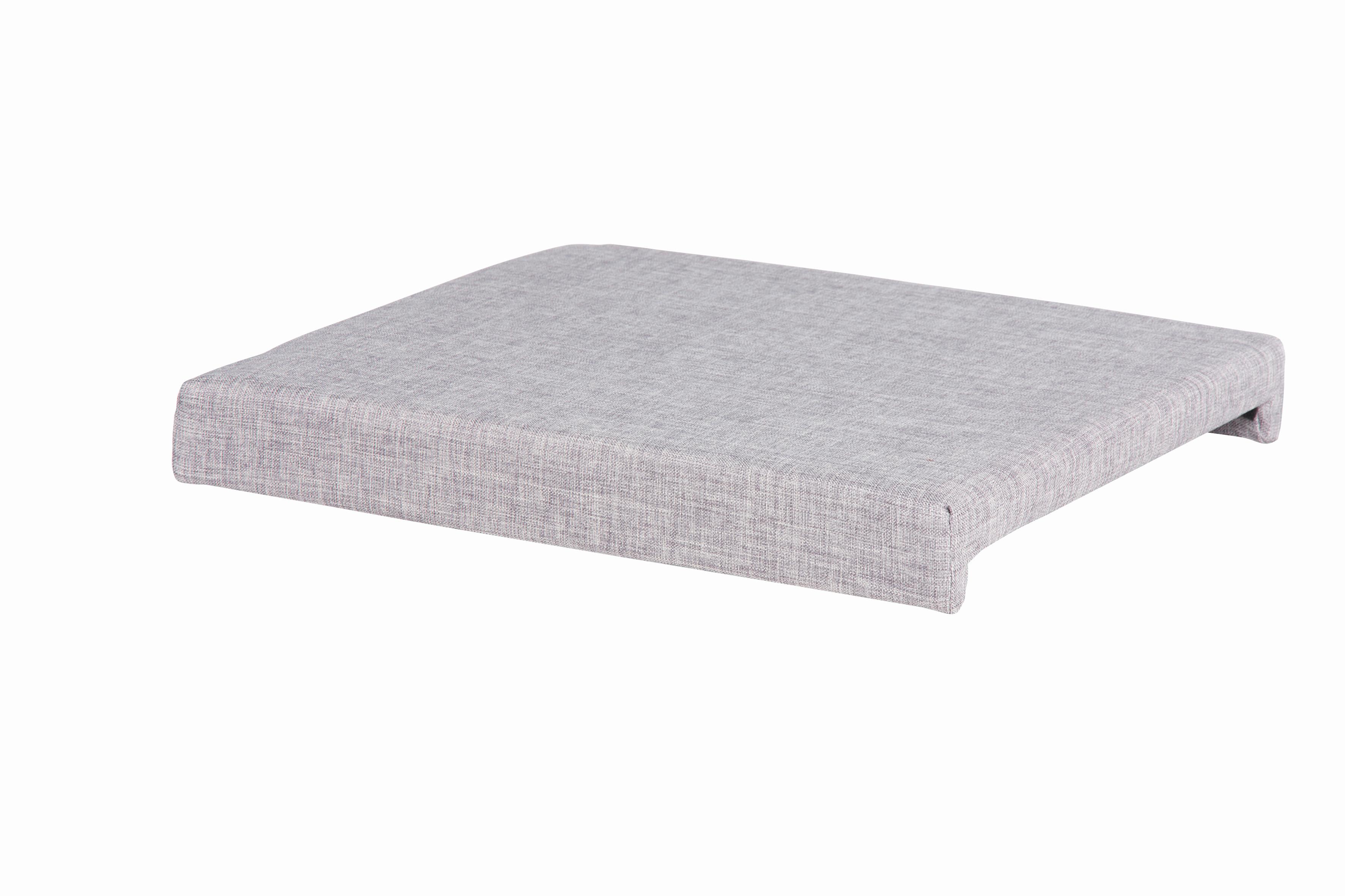 PODUSZKA ZACISKOWA MADAGASKAR - szary, Design, tkanina (45/6/42cm) - Carryhome