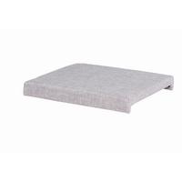 PODUSZKA ZACISKOWA MADAGASKAR - szary, Design, tkanina (45/6/42cm) - Carryhome