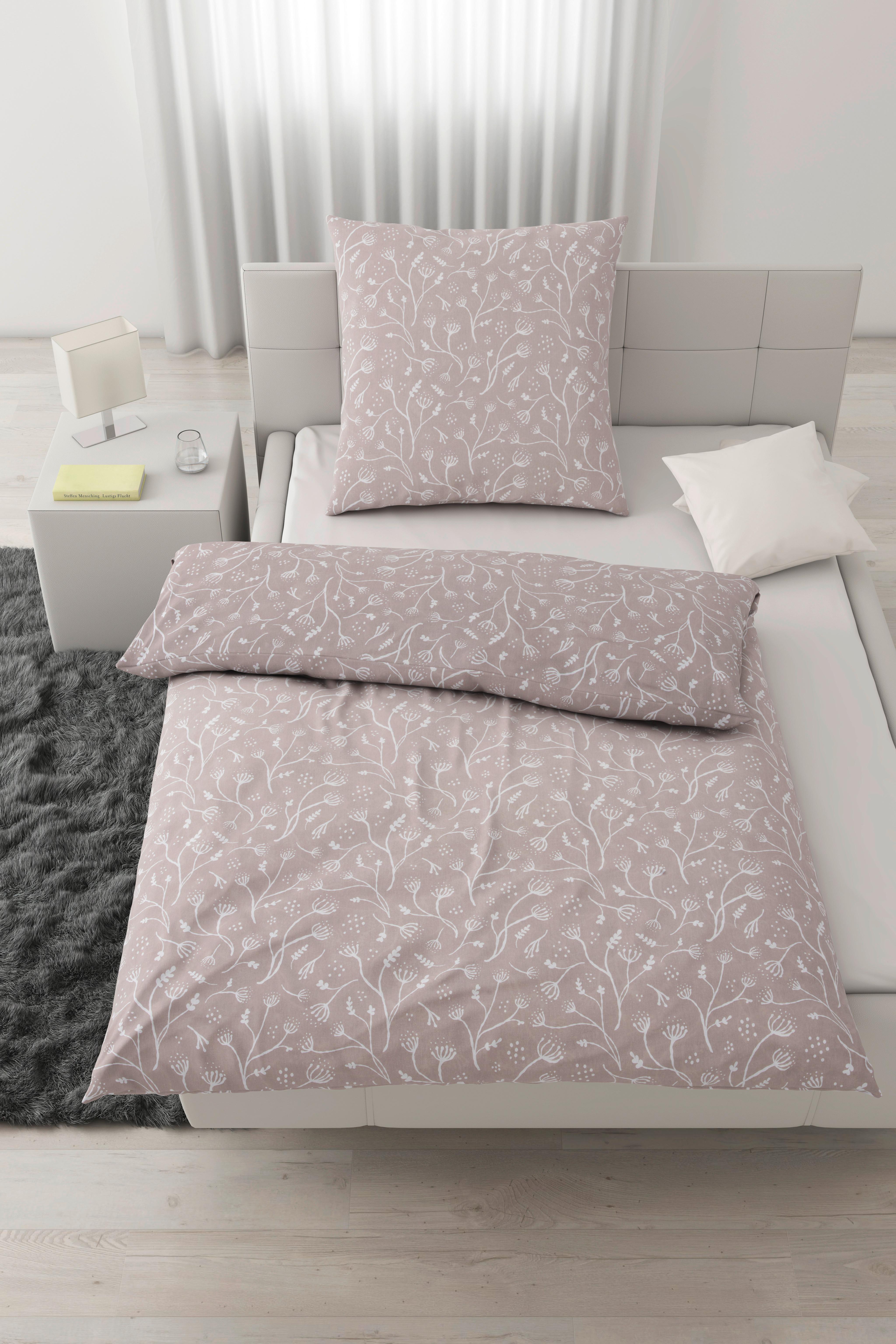 Bettwäsche Frida Sandfarben ca. 135x200cm - Sandfarben, KONVENTIONELL, Textil (135/200cm) - Modern Living