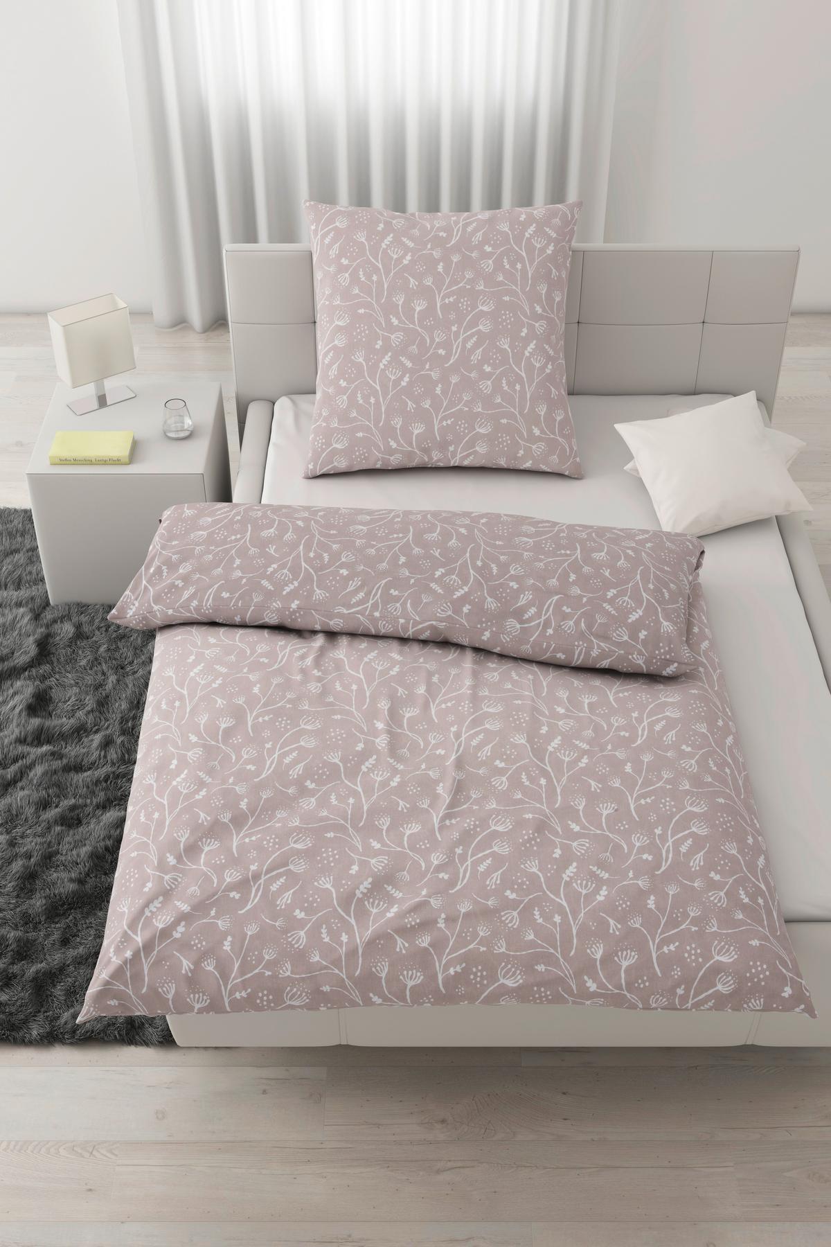 Bettwäsche Frida Sandfarben ca. 135x200cm - Sandfarben, KONVENTIONELL, Textil (135/200cm) - Modern Living
