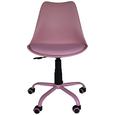 Drehstuhl Rosa - Rosa, MODERN, Kunststoff/Textil (55/79-87/48,5cm) - Modern Living